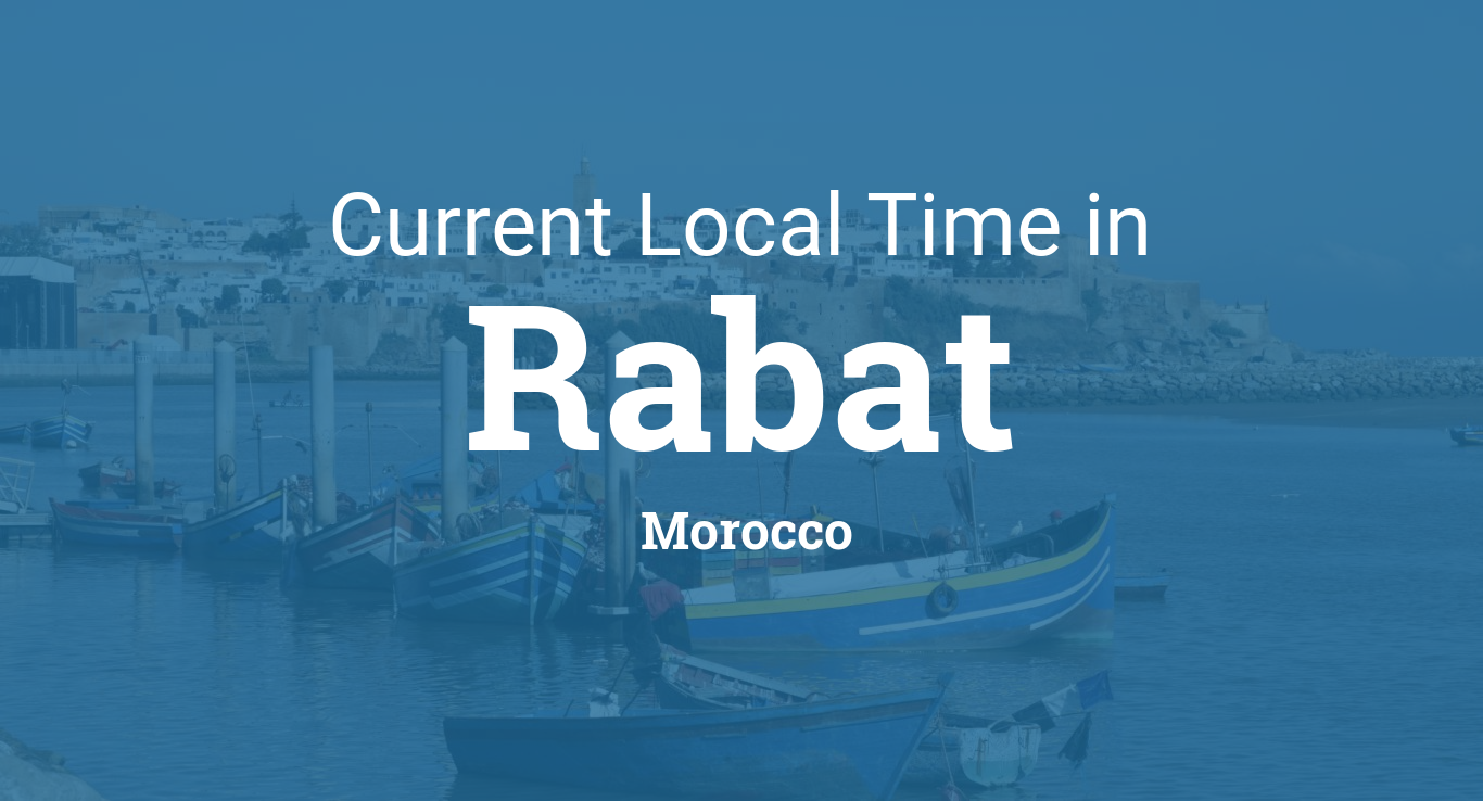 Time in morocco